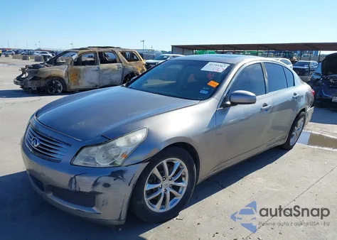 2008 Infiniti G35 z USA, uszkodzony, nr VIN JNKBV61E38M210084